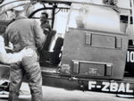 Alfred Leplus aux commandes de l'Alouette III F-ZBAL - Photo collection Marc Lafond 