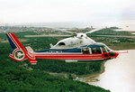 Le Dauphin DGV du record de vitesse doté d'un rotor Sphériflex (372 km/h le 19 novembre 1991) - Photo collection D. Liron