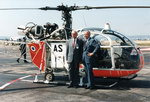 René Mouille et Jean Boulet à Marignane en 1995 - Photo © Eurocopter