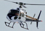 L'AS 350 B2 F-GKJE piloté par Kevin Morman - Photo © Patrick Gisle