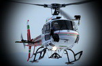 L'AS 350 B3 F-GYBH, piloté par Sébastien Blugeon - Photo © Patrick Gisle