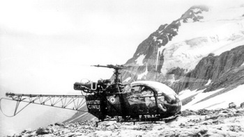 L'Alouette 2 F-ZBAC de la Protection civile - Photo DR