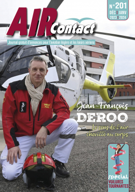 Jean-François DEROO en couverture de AIR Contact N° 201 - Photo DR