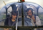 Sylvie et son père Claude en école - Photo collection JMP