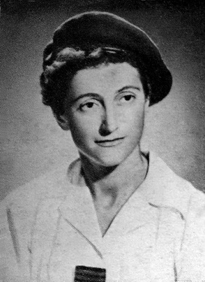 Portrait de Valérie André dans les années 50 - Photo DR