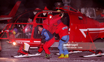 Alouette 3 F-ZBBC en intervention après l'avalanche des Orres, le 23 janvier 1998 - Photo Stéphane Cardinale Getty images