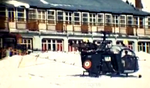 Alouette 2 F-MJAR à Montgenèvre (05) durant l'hiver 1968 - Photo DR