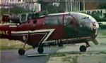 Alouette 3 F-ZBAF Dragon 75 sur la Base Hélicoptère Issy-les-Moulineaux - Photo DR