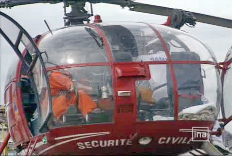 Alouette 3 F-ZBDO - Photo France 3 INA