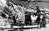 Bell 47 G2 F-BDVL d'Hélicoptère Service de Jean-Pierre BRIAND - Photo DR