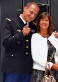 Daniel LEIMBACHER en compagnie de sa femme Catherine - Photo DR collection Daniel LEIMBACHER