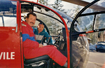 L'équipage Roger Colin (pilote chef de base) et Francis Delafosse (mécanicien d'équipage) - Photo DR collection F. Delafosse 