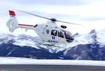 L' EC 135 T1 F-GMON, départ pour un secours - Photo Enquête exclusive 