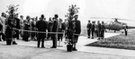 Inauguration de la Base Protection civile de Grenoble-Eybens en 1963 - Photo DR GHSC