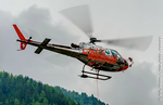 L'AS 350B3e F-HESB de Chamonix Mont Blanc Hélicoptères - Photo © Thirion Eric – Tous droits réservés