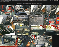 Photos détaillées de l'Alouette 3 F-ZBDQ de la Sécurité civile sous toutes les coutures - Photos D. St-Sanvain