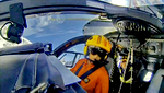 A bord de l'EC145 Dragon 74 de la Sécurité civile - Photo France 5