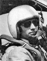 Jean Boulet lors du record d'altitude le 13 juin 1958 - Photo DR