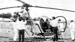 21 juin 1972, préparation du Lama F-BPXS avant mise en route - Photo © X - Collection JMP - En cas d'observation sur le copyright de cette photo merci de nous contacter