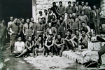 la rituelle photo de groupe prise lors du stage à Nice en 1976 - Photo Francis Delafosse