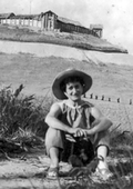 Valérie André en Indochine - Photo DR