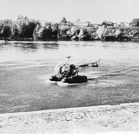 Bell 47 G2 F-MJAO Gendarmerie le 23 octobre 1960 - Photo DR