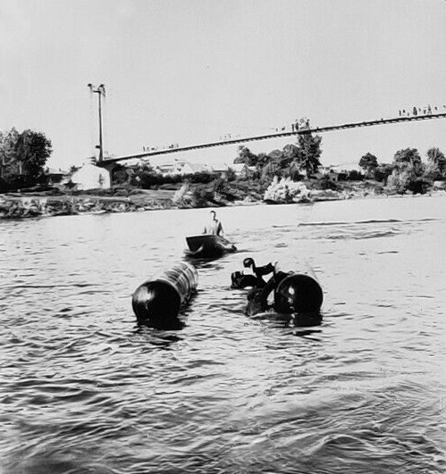 Crash du Bell 47 G2 F-MJAO Gendarmerie, le 23 octobre 1960 - Photo DR