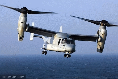 Un MV-22 Osprey - Crédits : US NAVY