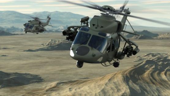 Le dernier né d'AW, le 149, se positionne comme le concurrent le plus sérieux du Black Hawk - crédits : AgustaWestland