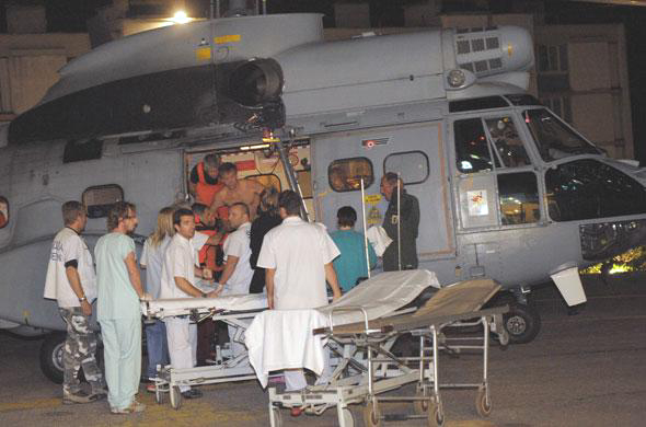 Le Super Puma de l'escadron d'hélicoptères 6/67 « Solenzara » de l'armée de l'air