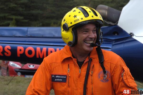 Pascal Oliviero a été l'un des pionniers des secours héliportés en Lozère - Photo 48info.fr