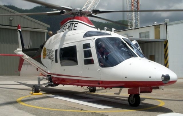 Le nouveau look de l'appareil Agusta 109C S7-HTE- Photo © Rick Dooley 