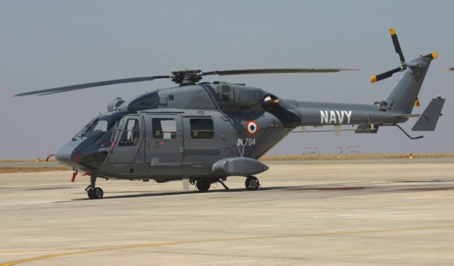 Dhruv Armée de terre et de la Navy Indienne HAL press