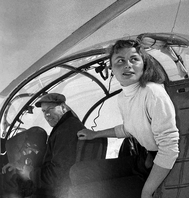 Alouette 2 F-BHOL Mont Blanc Aviation vers 1958... - Photo DR