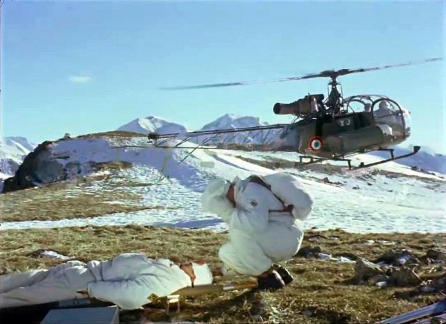 Alouette 2 XJ en MEDEVAC - Photo DR