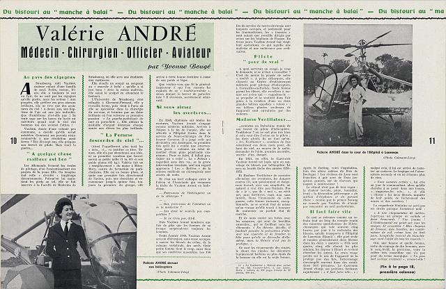 Christiane le magazine de la jeune fille moderne N° 87 - Pages 10 et 11