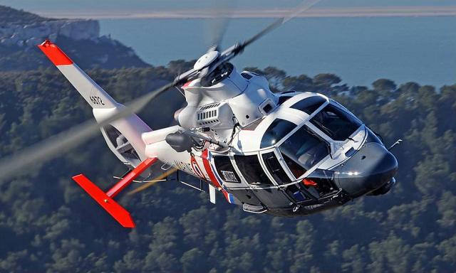 Un des 2 AS365N3+ Dauphin - Photo © Eurocopter