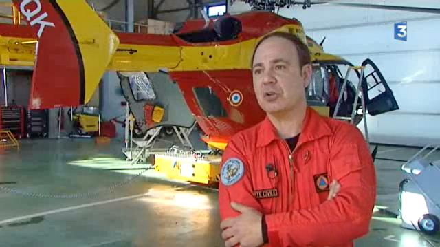 Didier Ruiz, Mécanicien Opérateur de Bord (MOB) interviewé - Photo France 3