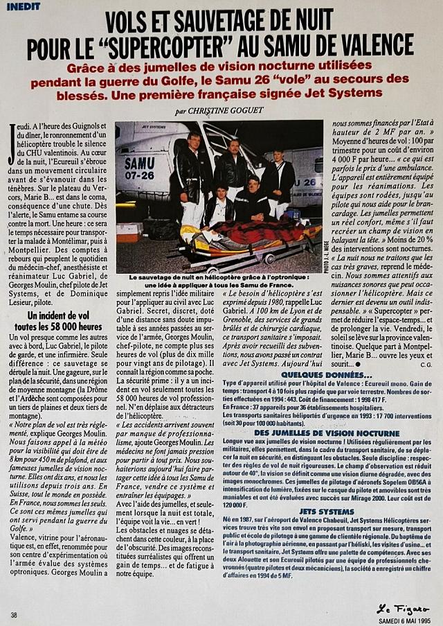 Article Le Figaro - Jet Systems 6 mai 1995 par Christine Goguet