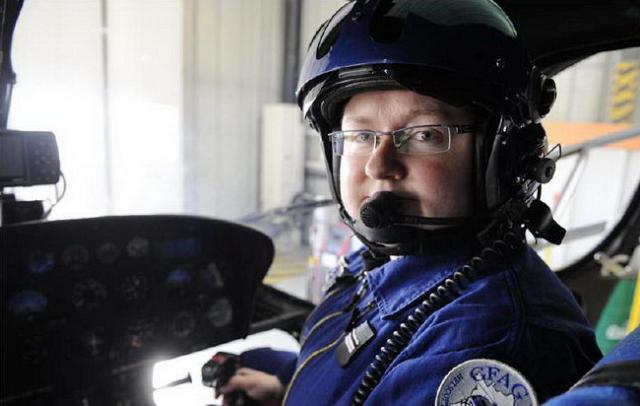 Le major Rachel Chervier est aujourd'hui la seule femme pilote moniteur - Photo Philippe Bruchot