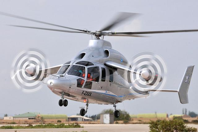Le X3 F-ZXXX d'Eurocopter -Unis - Photo Eurocopter