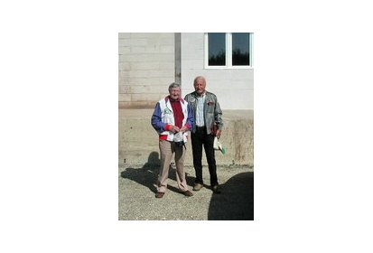 Jean-Marie Potelle en compagnie de Claude Aubé - Photo © X - Collection JMP