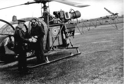 Alouette 2 F-ZBAK Protection civile - Photo DR