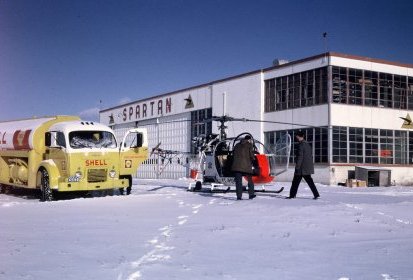 Alouette 2 CF-POH à Ottawa Canada en 1965 - Photo collection (...)