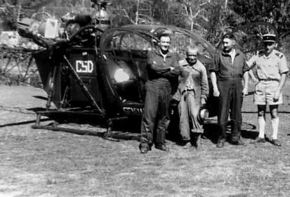 Alouette2 F-MCSD sur l'île de La Réunion avec René Delvaux - Photo (...)