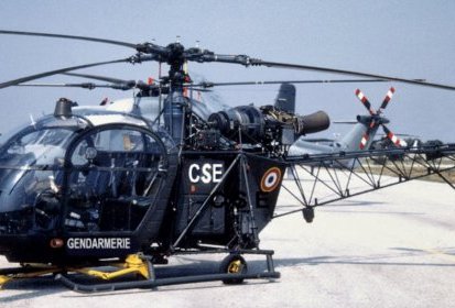 Alouette 2 F-MCSE Gendarmerie - Photo DR