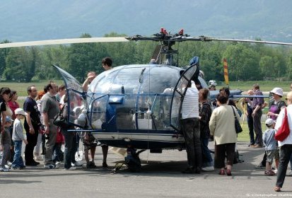 L'Alouette 3 Gendarmerie restaurée par le CELAG a fait bien des (...)