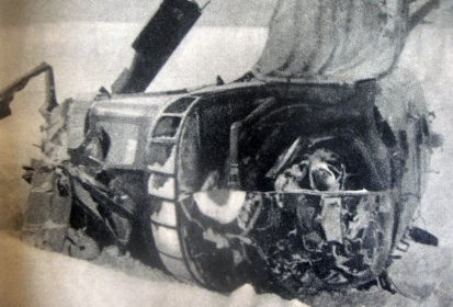 Les pièges de la montagne, le Sikorsky H-34 N° 377 s'est écrasé pour le (...)
