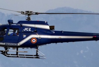 AS 350 B1 F-MJCZ de la SAG de Lyon-Bron - Photo © Patrick Gisle