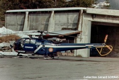 Alouette 3 F-MJBR DZ des Bois - Photo DR collecction Gérard Cornas